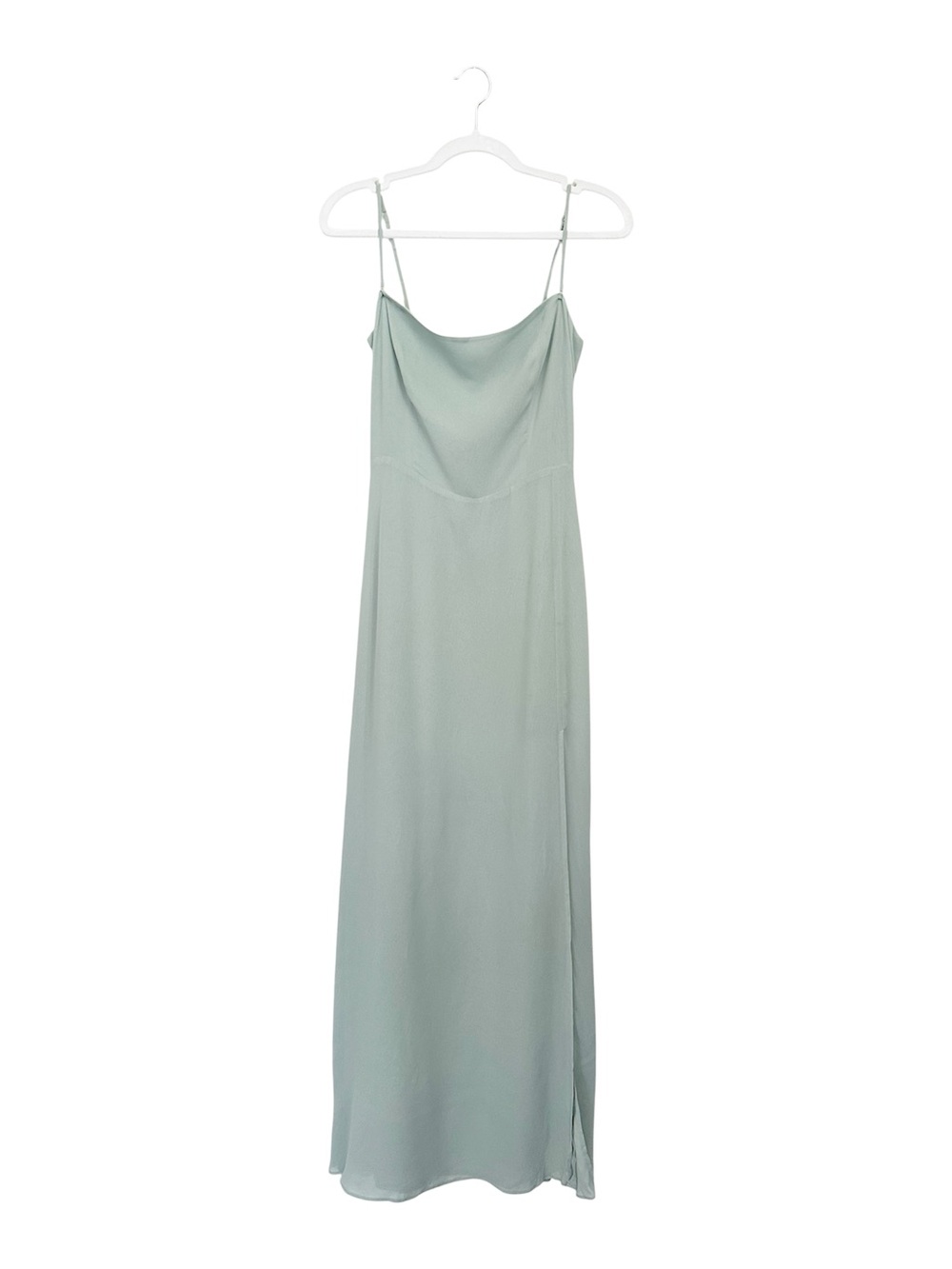 Reformation Ingrid Maxi Dress Celadon Seafoam Green Bridal Party Formal Size 6
